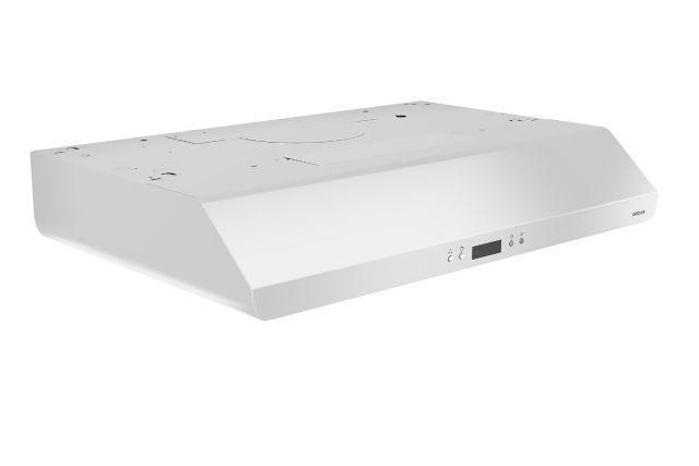 Product image for BROAN BKDN130WH RANGE HOOD 400CFM LED WHITE