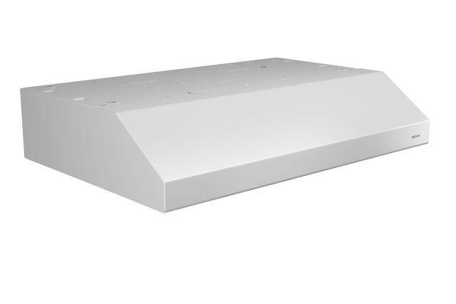 Product image for BROAN BCSEK130WW RANGE HOOD 30" GLACIER 250CFM 1.5 SONES LED WHITE