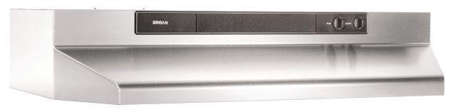 Product image for BROAN BU330SS RANGE HOOD 30" STAINLESS STEEL 190CFM