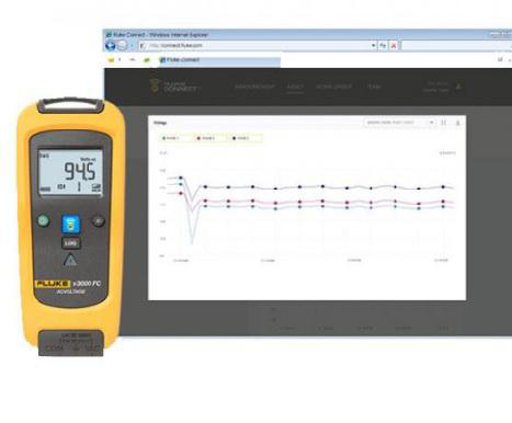 Product image for FLUKE V3000FC TESTER FC WIRELESS SYSTEM VOLTAGE MODUAL ITEM 4401556