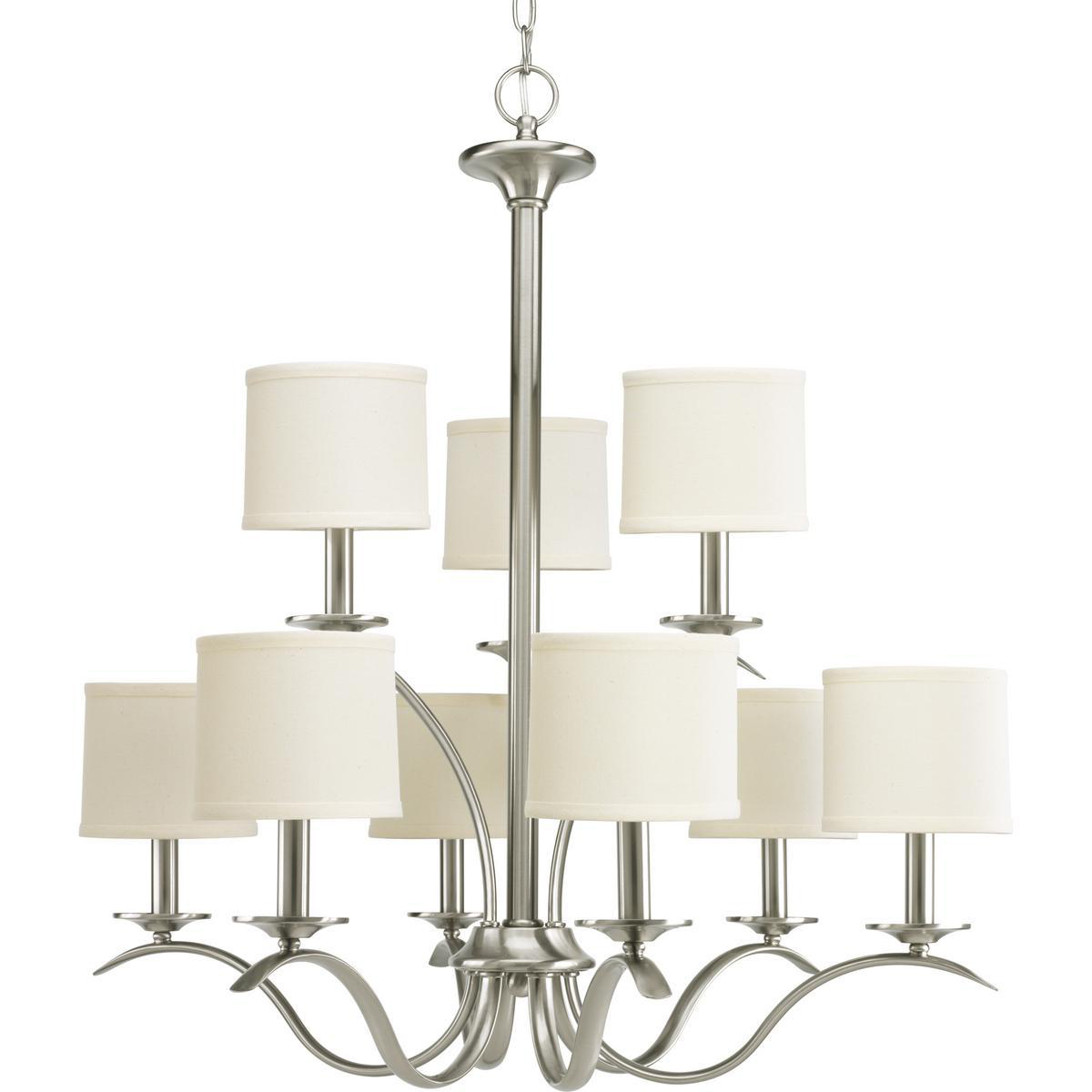 Product image for P4638-09 9-60W CAND CHANDELIER