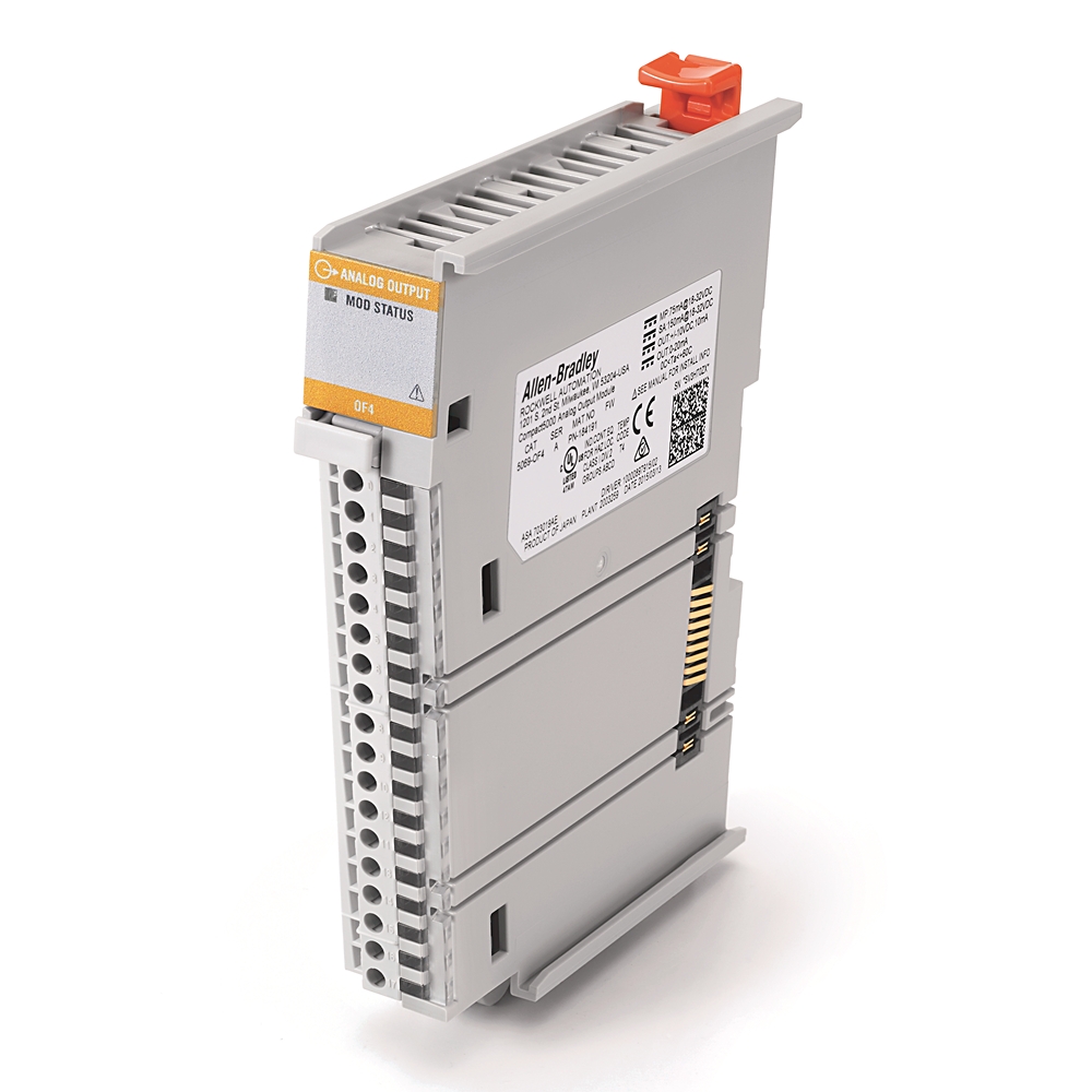 Product image for ABRA 5069-OF4 COMPACT I/O 4CHANNEL ANALOG OUTPUT MODULE