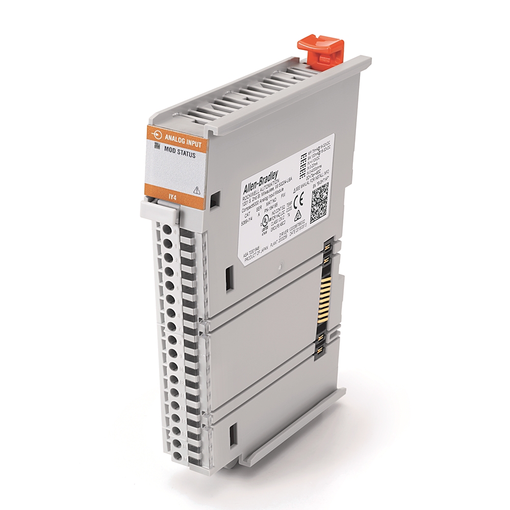 Product image for ABRA 5069-IY4 COMPACT I/O 4 CHANNEL UNIVERSAL ANALOG INPUT MODULE RTD TC