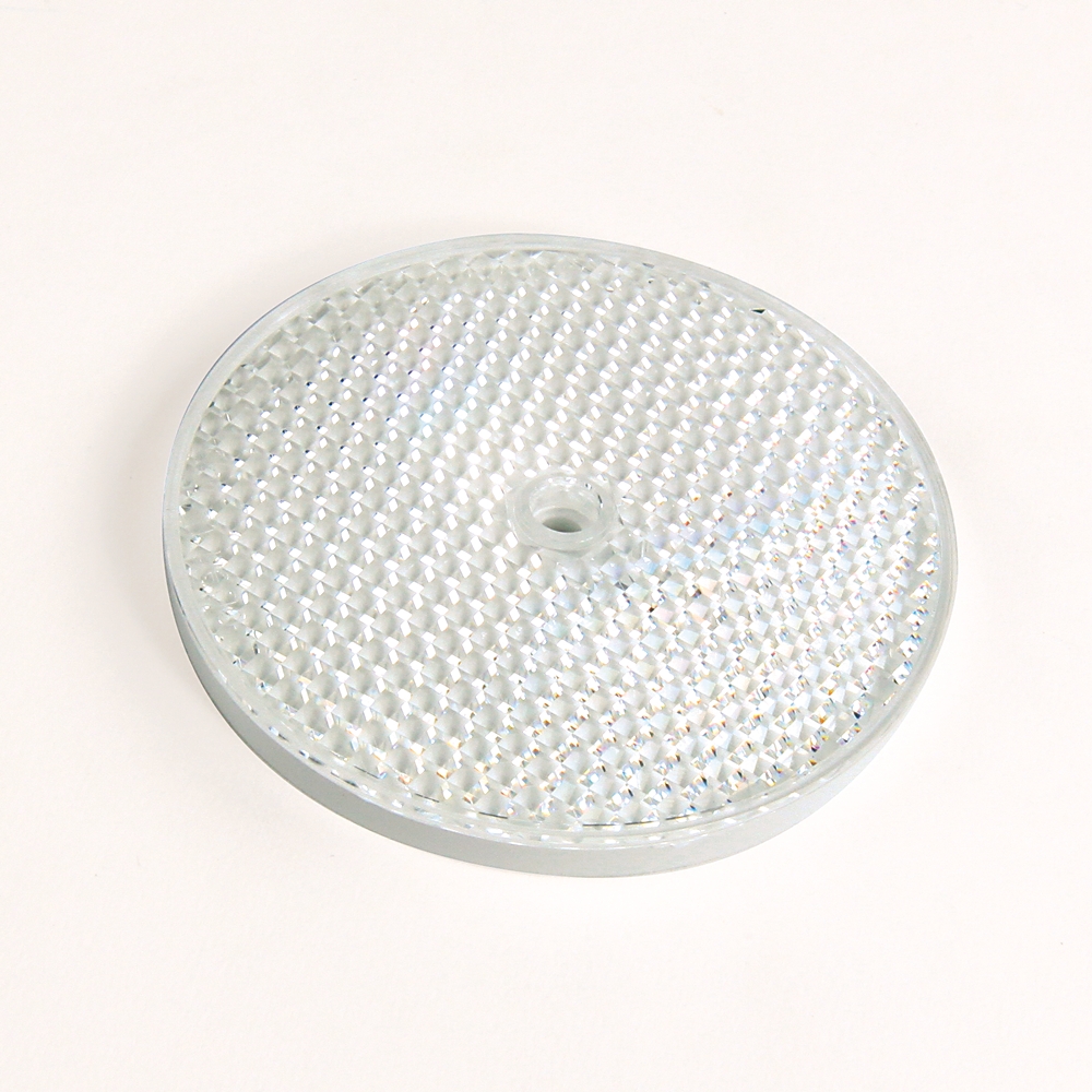 Product image for Reflector corner cube with mounting hole 3.3" dia