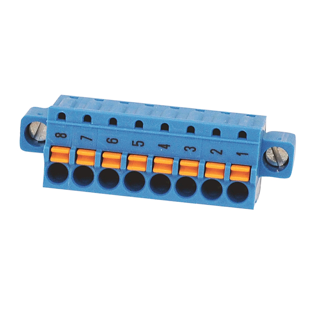 Product image for Ex I/O 8 Pole Spring Terminal