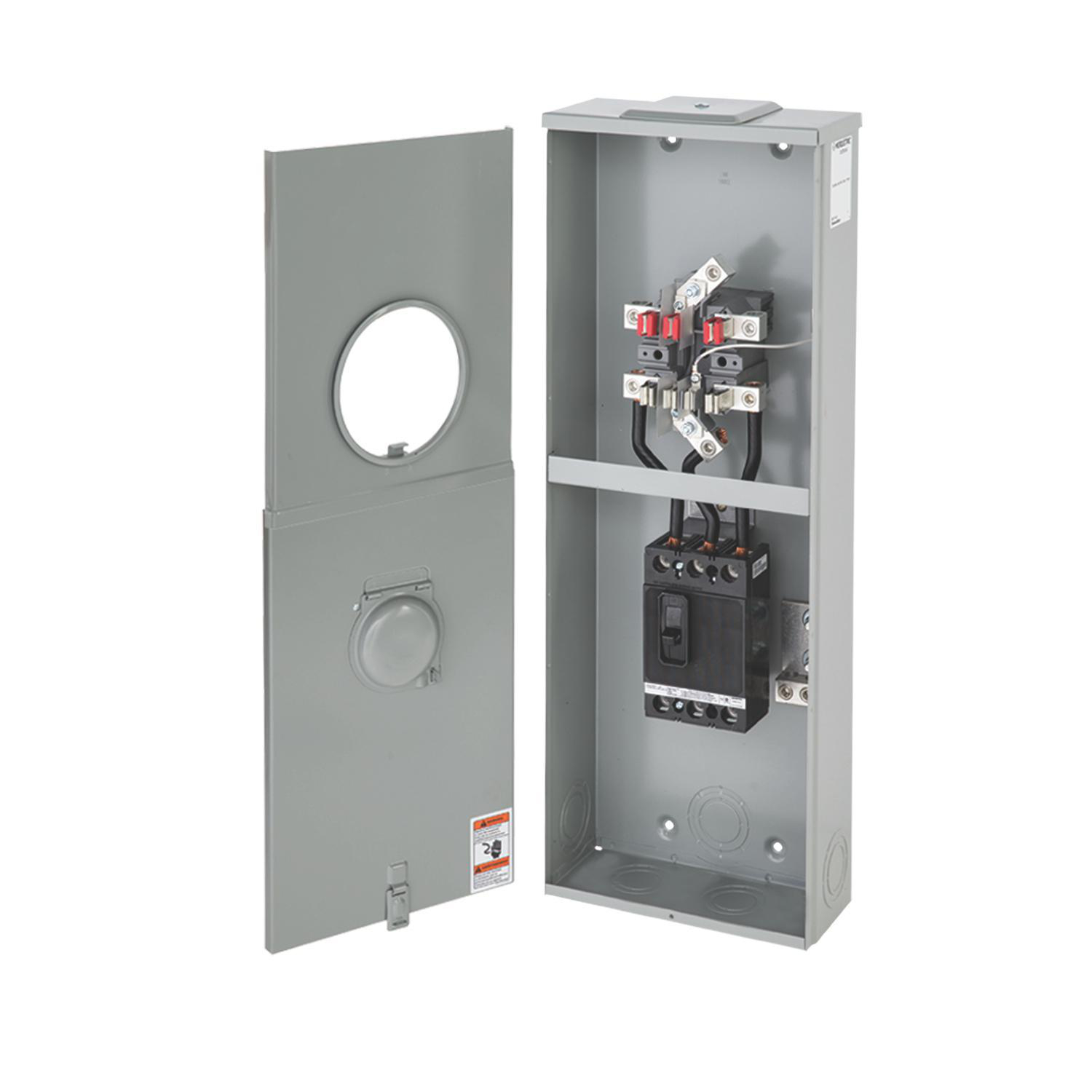 ABB CO27B200 Microlectric® Combination Meter Socket with Breaker 200 A