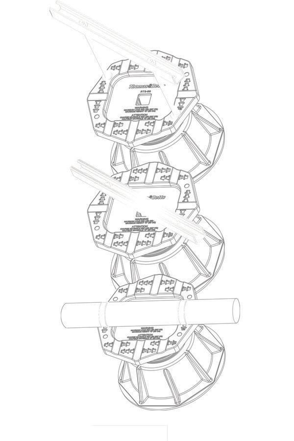 Product image for Support base universal adjustable polyethylene