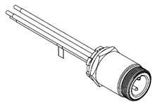 Product image for QC 4P MR 0.5M 10/1 PVC 1/2INNPT