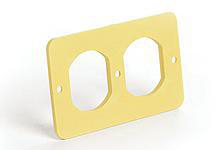 Product image for DUP COVER PLATE FOR OUTLET BOX