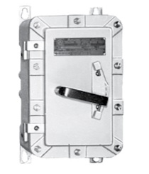 Product image for APPLETON EDS1036CN SWITCH DISCONNECT CL1 DIV2 GRP BCD NEMA4X 600V 100A 2"OPENING 3POLE CEC