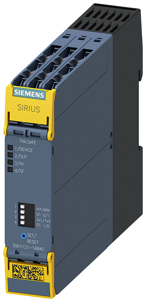 Product image for Unit safety relay basic 3NO-1NC 24V