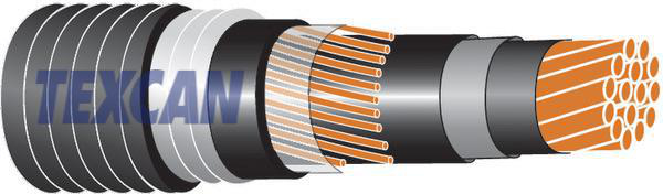 High Temperature Cable, Single Conductor 350 MCM - 200°C