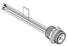 Product image for MC 5P MR 12IN 18/1 PVC