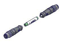 Product image for M12-4P(D)-M/M-ST/ST-1M-YM48679