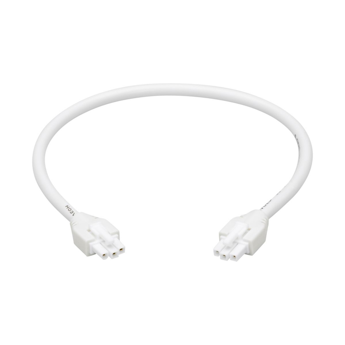 Product image for 108-000035-00 JUMPER CABLE, EW PROFILE PC, 6", (UL) WHITE