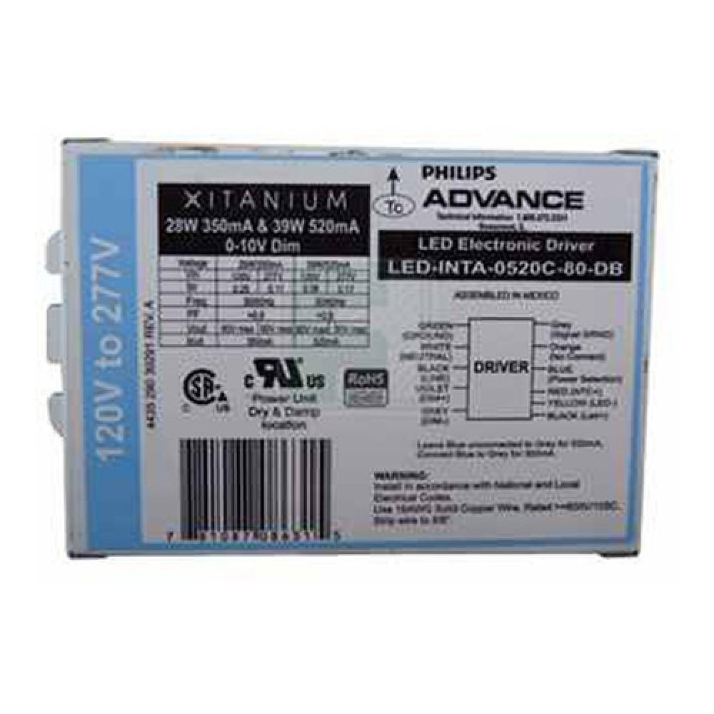 Product image for 45W 520MA-80V/DIM INTELLIVOLT
