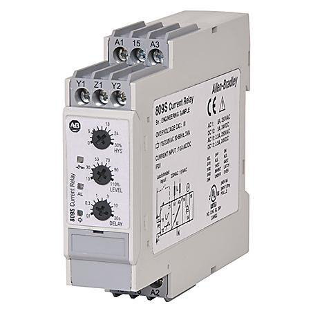 Product image for ABRA 809S-C1-10A-230 MACHINEALERT CURRENT RELAY