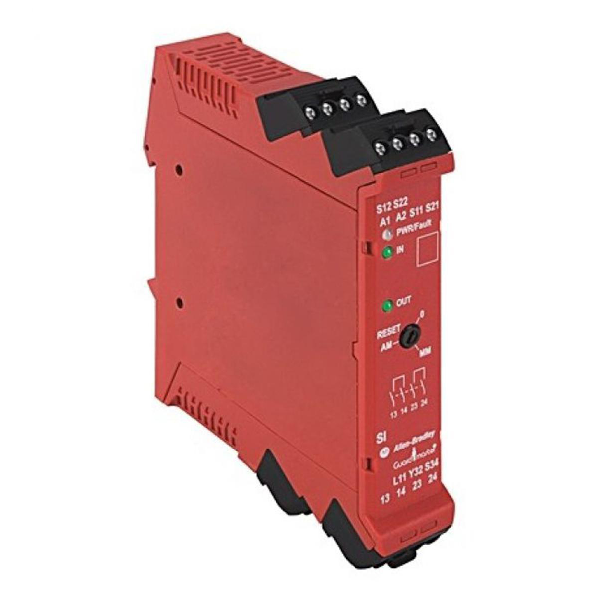 Product image for Guardmaster Safety Relay SINGLE INPUT LEGACY COMP