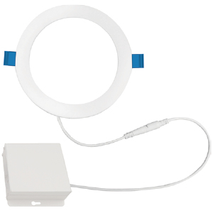 Product image for LPDL 12W 120V 2700/3000/3500/4000/5000K 6IN WHITE ROUND 800lm