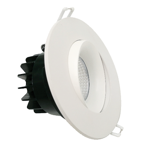 Product image for GIMBAL MODULE 12W 120V 3000K 3.5IN 40.. WHITE ROUND 920lm