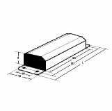 Product image for MAGNETIC FLUO BALLAST 2 LAMPS T12 T10 T9 RAPID START (RS) 25-40W 120V ST D