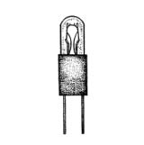 Product image for MINIATURE LAMP ANSI:7632 T-1.25 28V 0.04A BIPIN G4 CLEAR STD