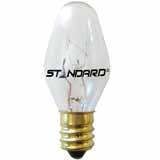 Product image for MINIATURE LAMP C-7 130V 0.054A 7W E12 CLEAR