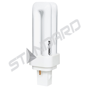 Product image for LAMP CFL PL 2PIN 9W 2700K DEG