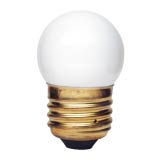 Product image for INCANDESCENT COLORED 7.5W G11 E26 130V WHITE STD