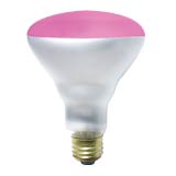 Product image for INCANDESCENT COLORED 75W BR30 E26 130V TRANSPARENT PINK STD