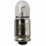 Product image for MINIATURE LAMP ANSI:388 T-1.75 28V 0.04A 1W S4s/8 CLEAR