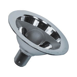 Product image for HALOGEN AR70 50W 12V BA15d 24DEG FLOOD OPEN RADIUM