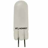 Product image for MINIATURE LAMP T-3 12V 1.67A 20W BIPIN G4 CLEAR STD