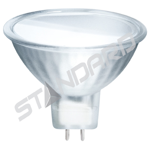 Product image for HALOGEN MR16 50W 12V GU5.3 CG FROST UNI-FROST STD