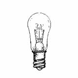 Product image for MINIATURE LAMP S-6 6V 1A 6W E12 CLEAR