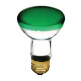Product image for INCANDESCENT COLORED 50W R20 E26 130V GREEN STD