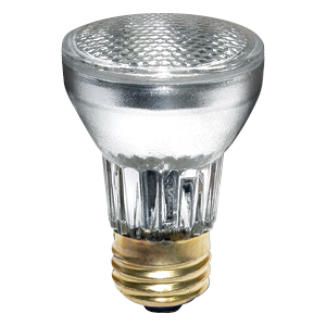 Product image for HALOGEN PAR16 40W 130V E26 30DEG NARROW FLOOD CLEAR LENS STD