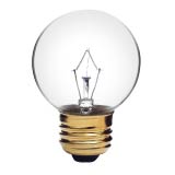 Product image for INCANDESCENT 40W G16.5 E26 130V CLEAR STD