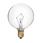 Product image for INCANDESCENT 5W G16.5 E12 130V CLEAR STD