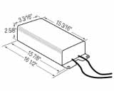 Product image for MAGNETIC SIGN BALLAST 4-5 LAMPS T12HO (20-30ft) 365W 120V 572-AT ALLANSON