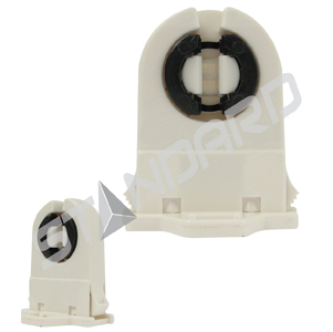 Product image for FLUORESCENT SOCKET MED BIPIN G13 BASE T8/T12 23mm PUSH-IN CENTER ROTARY LOCK SHUNTED 660W 600V STD