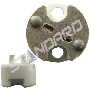 Product image for HALOGEN SOCKET G4 BASE BACK ENTRY 24in LEADS 100W STD
