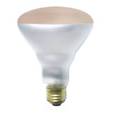 Product image for INCANDESCENT COLORED 75W BR30 E26 130V AMBER STD