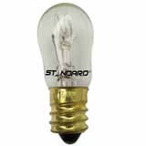 Product image for MINIATURE LAMP S-6 120V 0.05A 6W E17 CLEAR STD