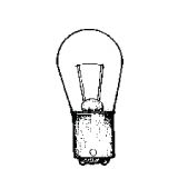 Product image for MINIATURE LAMP ANSI:88 S-8 6.8V 1.91A 12.99W BA15d CLEAR STD