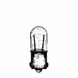 Product image for MINIATURE LAMP T-6.8 24V 3A BA7s CLEAR STD