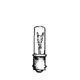 Product image for MINIATURE LAMP ANSI:48MB T-2.5 48V 0.053A 2.54W BA9s CLEAR STD