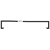 Product image for WRAP LENS K12 PRISMATIC CLEAR 0.110in ACRYLIC 47-7/8in x 9-5/8in x 1-1/2 in SM172 STD