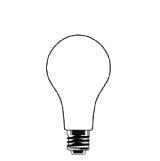Product image for HALOGEN PROJECTION LAMP ECA A23 250W E26 120V UNIVERSAL PORTABLE FLOOD