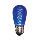 Product image for LED Decorative Lamp S14 E26 Base 0.96W 100-130V Blue STANDARD
